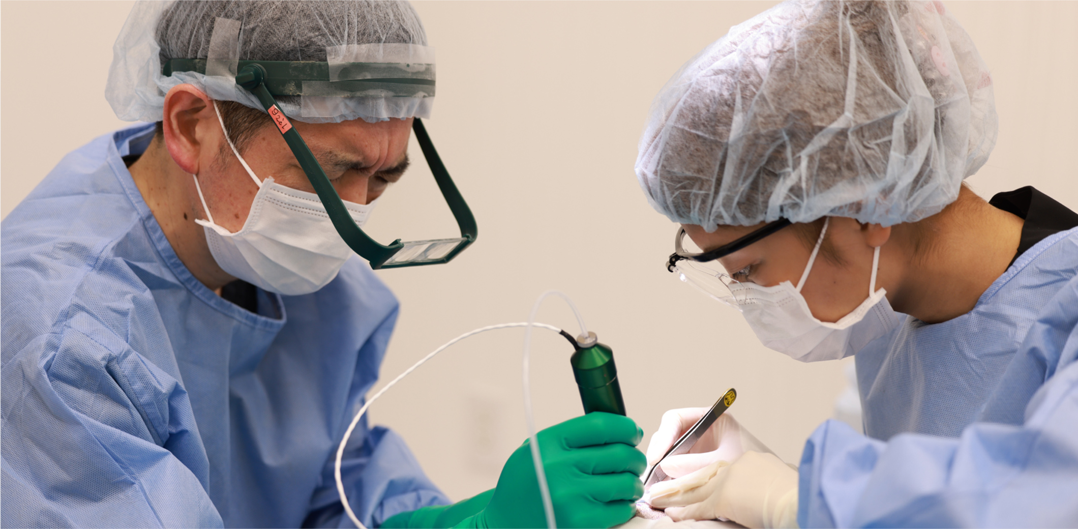 経験豊富なスタッフ陣